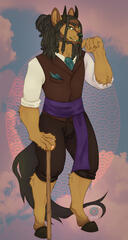 rendered fullbody w/ image bg